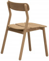 Стул деревянный Kristalia Stria тик Фото 1