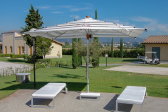 Зонт профессиональный 2.5х3.5 м Eden Garden Fiesole Split алюминий/дерево, акрил Фото 7