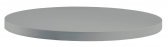 Столешница круглая PEDRALI Laminate ЛДСП, ABS-пластик серый Фото 1