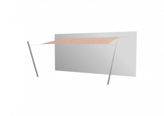 Тент от солнца Rectangle Ingenua