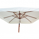 Зонт профессиональный Garden Relax Jesi дерево/полиэстер слоновая кость Фото 5