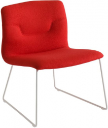 Стул на металлокаркасе с обивкой-thumbs-Фото1