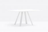 Стол ламинированный PEDRALI Arki-Table Outdoor сталь, алюминий, компакт-ламинат HPL белый Фото 4