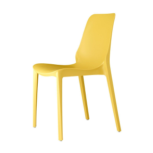 Комплект пластиковых стульев Scab Design Ginevra Set 6 стеклопластик горчичный Фото 4