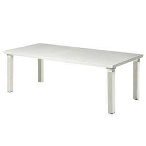 Стол пластиковый раздвижной SCAB GIARDINO Triplo Table пластик лен Фото 1