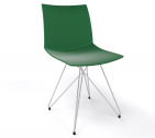 Стул пластиковый Gaber Kanvas TC сталь, технополимер зеленый милитари Фото 1
