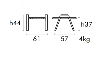 Столик металлический для шезлонга-thumbs-Фото3