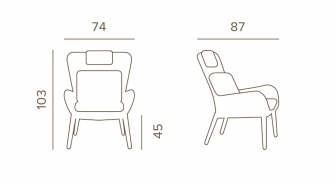 Кресло лаунж плетеное с подушками-thumbs-Фото3