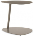 Стол металлический кофейный Ethimo Smart алюминий серый Фото 1