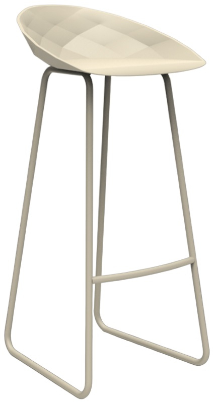 Стул пластиковый барный Vases Basic