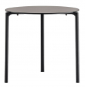 Стол обеденный PEDRALI Jump TJ3 алюминий, компакт-ламинат HPL черный Фото 1