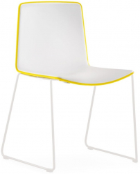 Стул пластиковый на полозьях-thumbs-Фото1