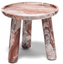 Столик мраморный кофейный Exteta Stone Round мрамор Фото 1