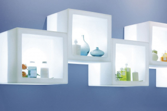 Комплект для настенного монтажа Wall Mounting KIT for Open Cube 45