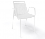 Кресло пластиковое Gaber Akami TB металл, технополимер белый Фото 1