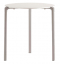 Стол обеденный PEDRALI Jump TJ3 алюминий, компакт-ламинат HPL бежевый, белый Фото 1
