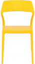 Стул пластиковый Siesta Contract Snow стеклопластик желтый Фото 5