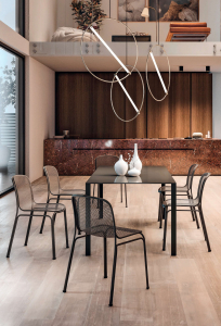 Стул металлический Colos Villa 1 нержавеющая сталь Фото 10