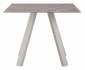 Стол обеденный PEDRALI Arki-Table Outdoor сталь, компакт-ламинат HPL бежевый, бежевый мрамор Фото 1