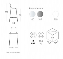 Стул барный прозрачный-thumbs-Фото4