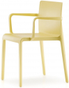Кресло пластиковое PEDRALI Volt стеклопластик желтый Фото 1