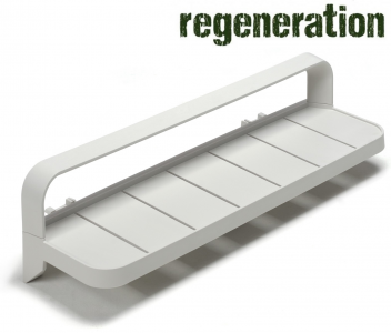 Столик пластиковый боковой Nardi Maximo Portaoggetti стеклопластик гипс Фото 1