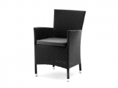 Кресло Diana KWA искусственный ротанг черный Фото 1