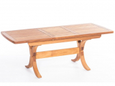 Стол деревянный раздвижной WArt Lotus 160 ироко Фото 2