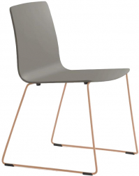 Стул пластиковый на полозьях-thumbs-Фото1