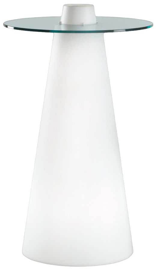 Стол пластиковый барный светящийся Peak Lighting
