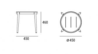 Столик металлический для лежака-thumbs-Фото3