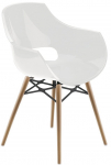 Кресло пластиковое Opal Wox Beech