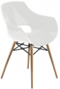 Кресло пластиковое Opal Wox Beech