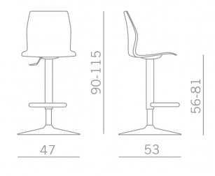 Стул барный пластиковый-thumbs-Фото3