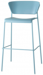 Стул полубарный пластиковый-thumbs-Фото1