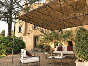 Столик металлический кофейный Toscana