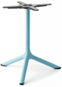 Столик ламинированный кофейный Scab Design Tripe сталь, компакт-ламинат HPL голубой, светло-серый Фото 7
