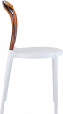 Стул пластиковый Siesta Contract Mr Bobo стеклопластик, поликарбонат белый, янтарный Фото 11