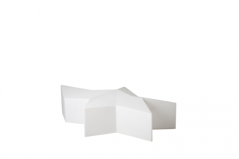 Пуф пластиковый светящийся Glace Lighting IN