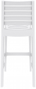 Стул пластиковый барный Siesta Contract Ares Bar 75 стеклопластик белый Фото 13