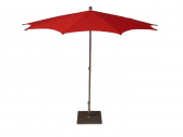 Зонт для кафе Maffei Estrella сталь, полиэстер красный Фото 7