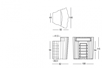 Стойка пластиковая барная угловая-thumbs-Фото3