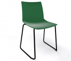 Стул пластиковый Gaber Kanvas ST сталь, технополимер зеленый милитари Фото 1