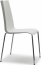 Стул пластиковый Scab Design Mannequin 4 legs сталь, полипропилен хром, лен Фото 1