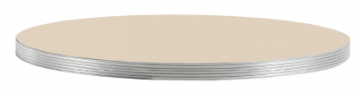 Laminate Silver Edge Столешница круглая