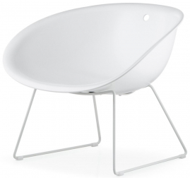 Кресло пластиковое на полозьях-thumbs-Фото1