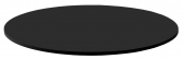 Столешница круглая PEDRALI Solid Laminate компакт-ламинат HPL черный Фото 1