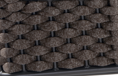 Комплект лаунж мебели Grattoni Panama алюминий, роуп, текстилен антрацит, коричневый Фото 4