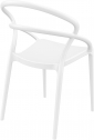 Кресло пластиковое Siesta Contract Pia стеклопластик белый Фото 7