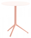 Подстолье металлическое PEDRALI Elliot алюминий розовый Фото 1